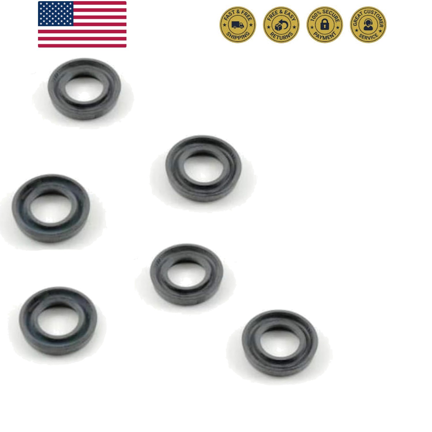 6 Pack Fit AR .2G24 Pump Repair Kit SRMW2.2G26 AR Kit 42122 AR42122 70-464