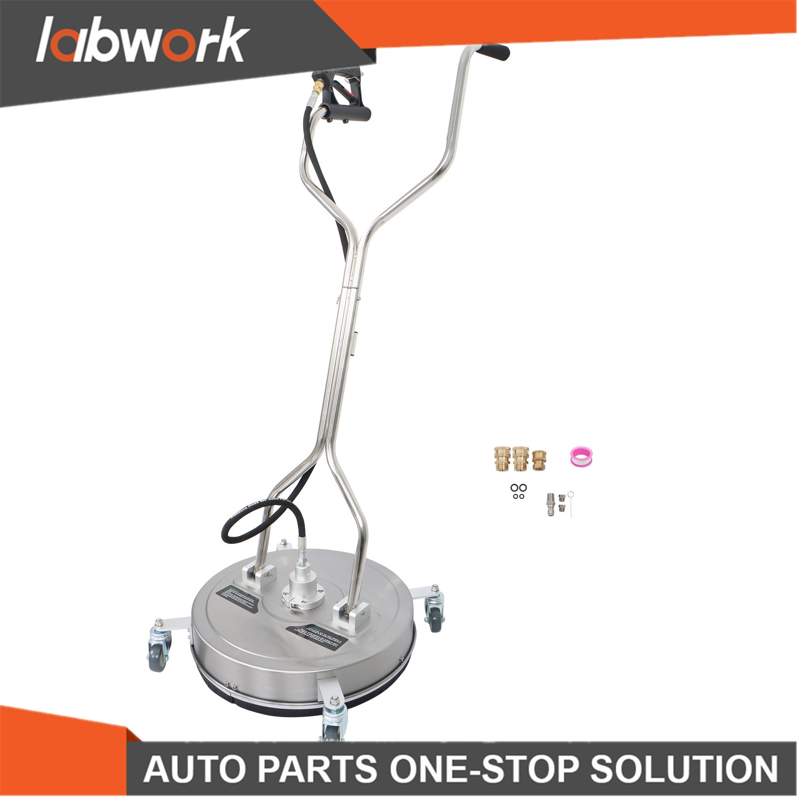 Labwork 20 Inch Pressure Washer Surface Cleaner Dual Handles 6000PSI Washer
