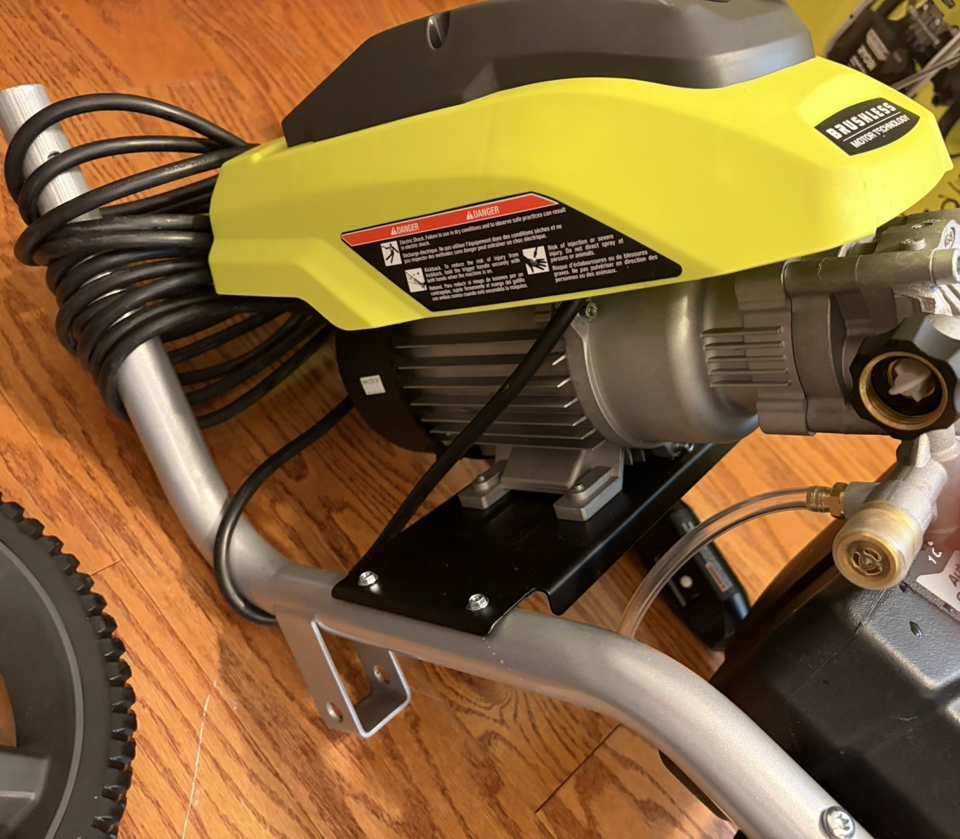 Ryobi 2500 PSI 1.2 GPM Brushless Cold Water Electric Pressure Washer RY142500