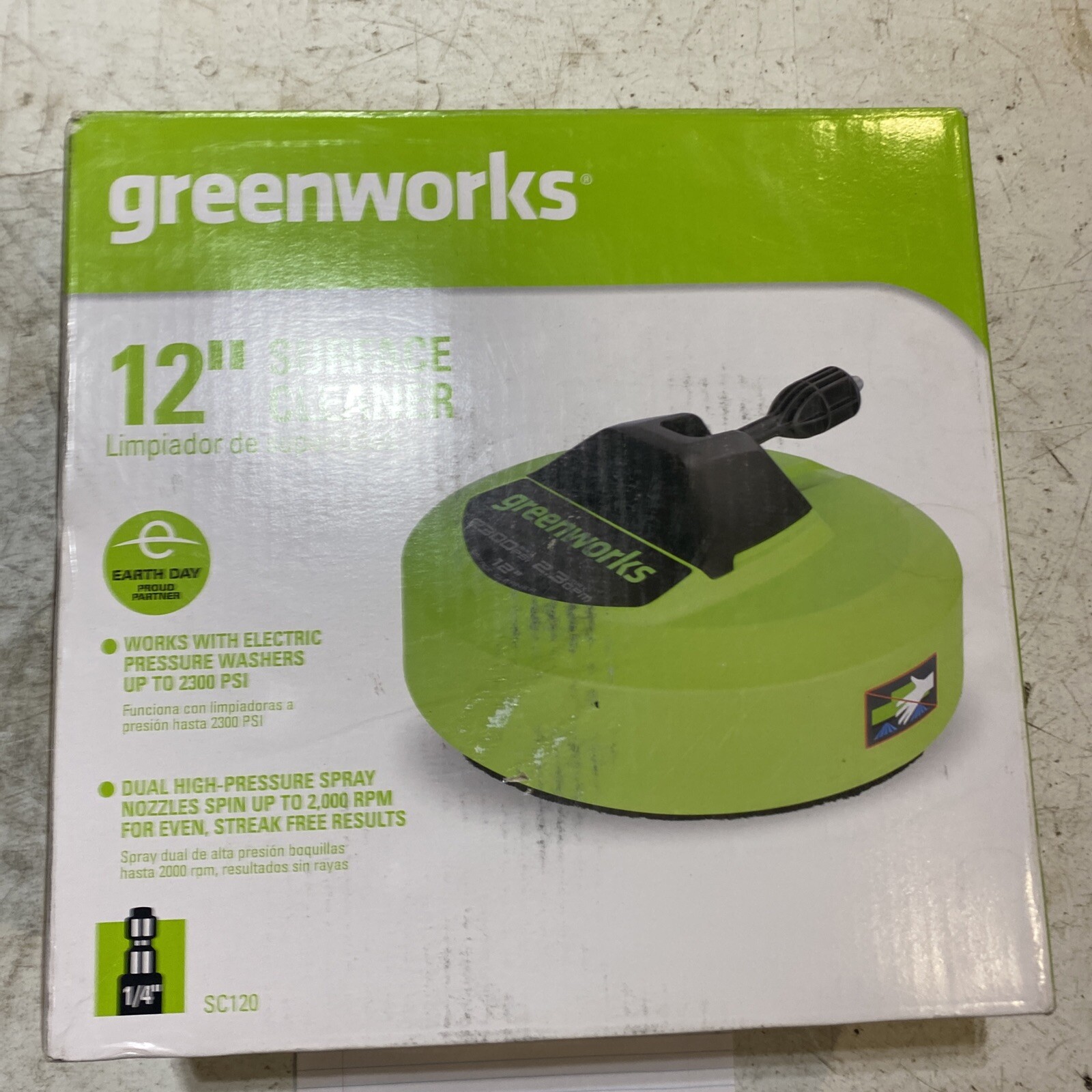 Greenworks Pro Universal 12-in 2300 PSI Rotating Surface Cleaner