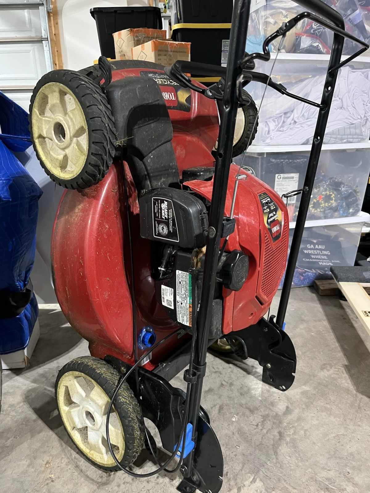 Toro Gasoline Cold Water Pressure Washer Recoil Start Storage Red/Black