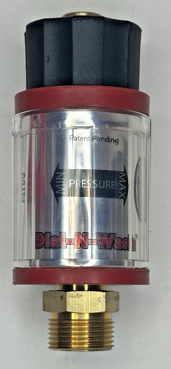 Adjustable Pressure Regulator 1000-4500 PSI MAX Univ Gas Washer Easy Connect