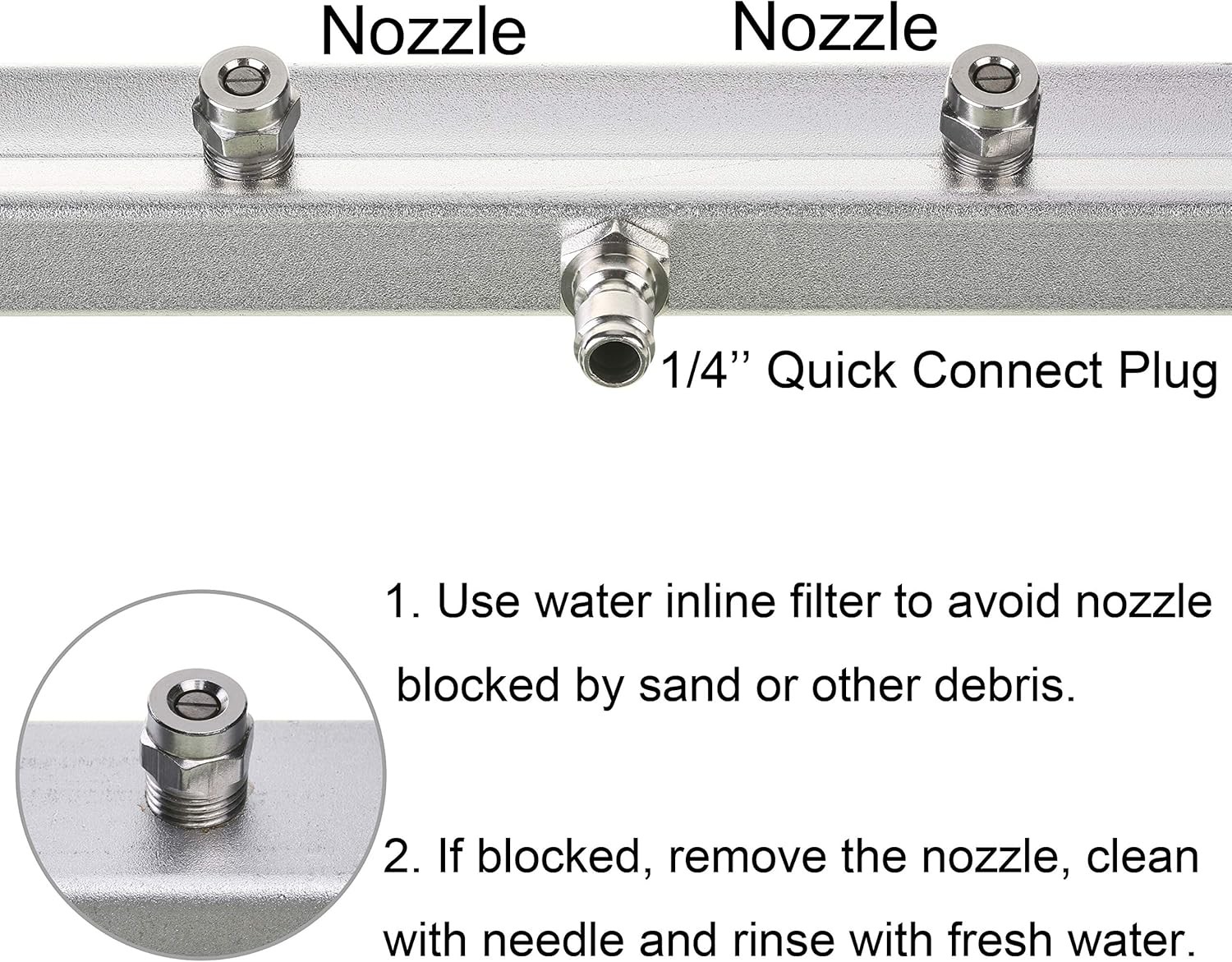 M MINGLE Pressure Washer Undercarriage Cleaner, Under Car Wash, with 45 Degree A