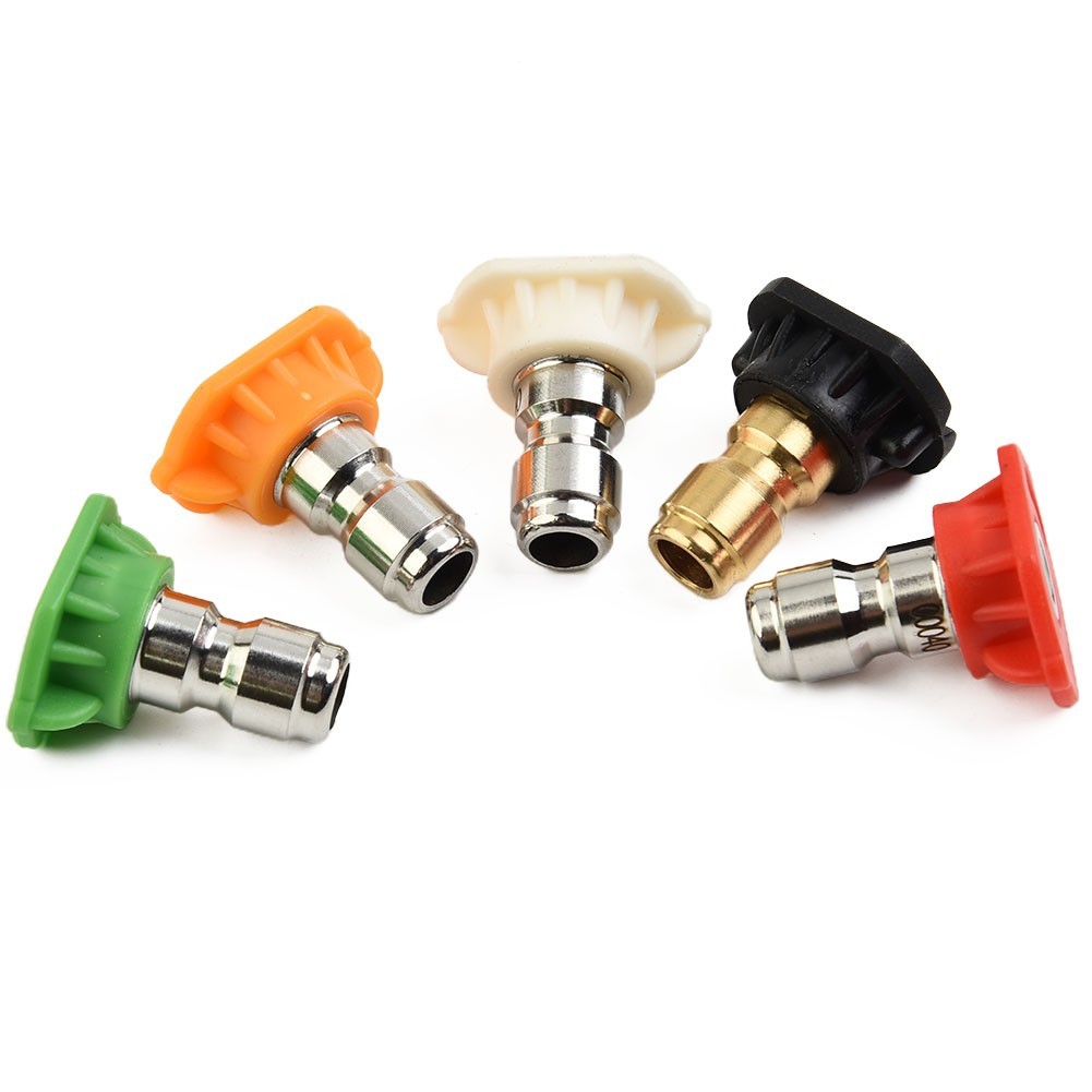 Spray Nozzle Tips 0 15 25 40 Degree 1/4” Male Thread Multiple Degree