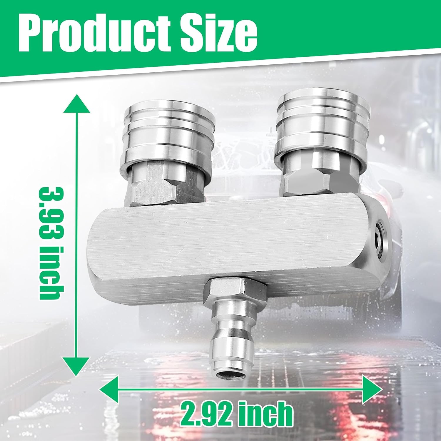 2-in-1 Pressure Washer Tips, Dual Pressure Washer Nozzle Tip with 8 Power Washer