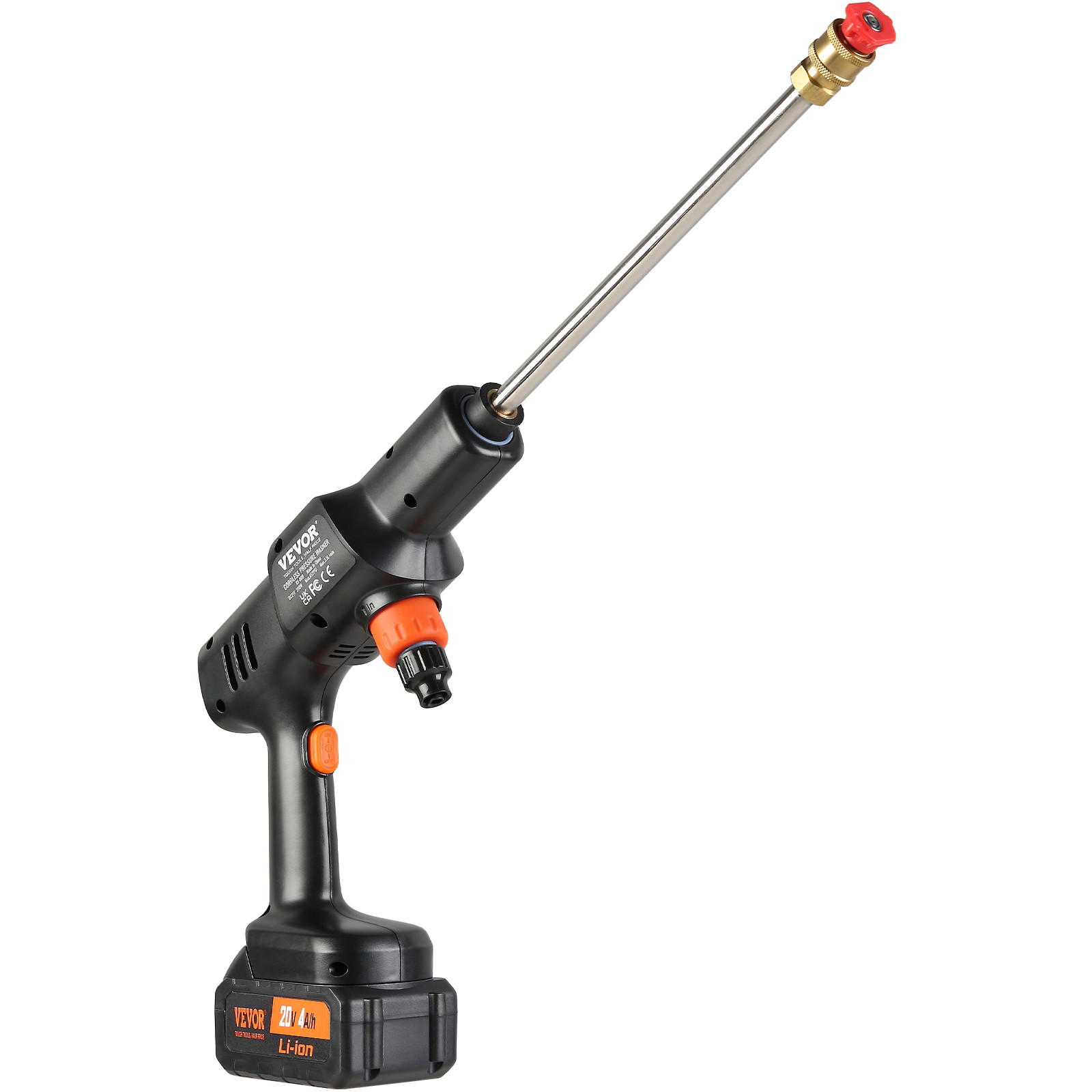VEVOR High Pressure Cordless Washer Cleaner Portable Water Spray Car Gun 652 PSI