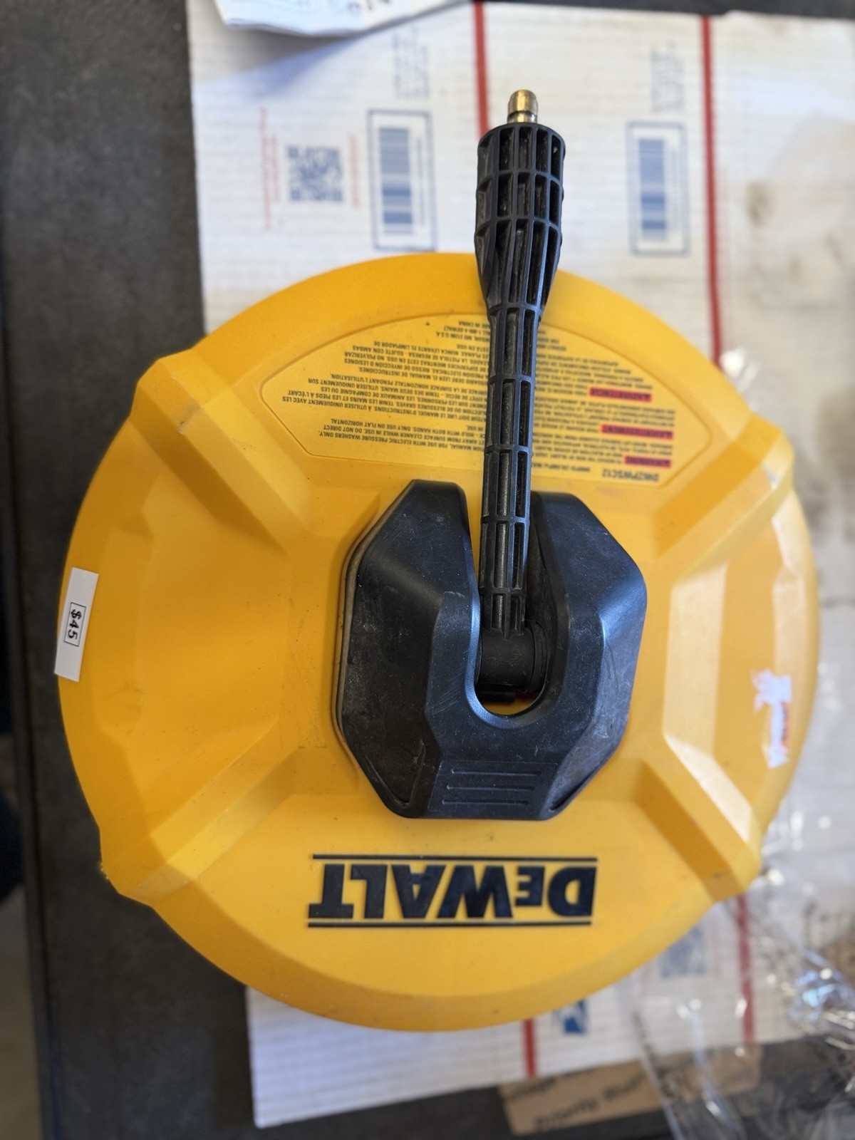 DEWALT 12 in 3000 PSI Driveway and Sidewalk Surface Cleaner DWZPWSC12