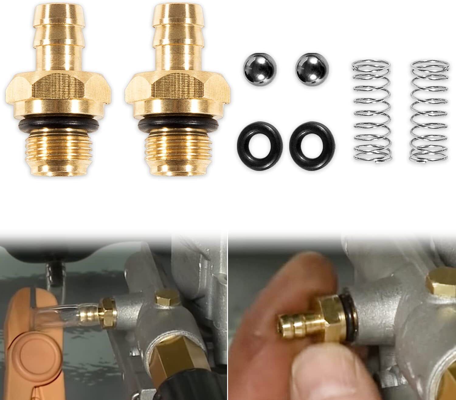 Pressure Washer Chemical Soap Injector Kit for Briggs Stratton 203640GS 190593GS