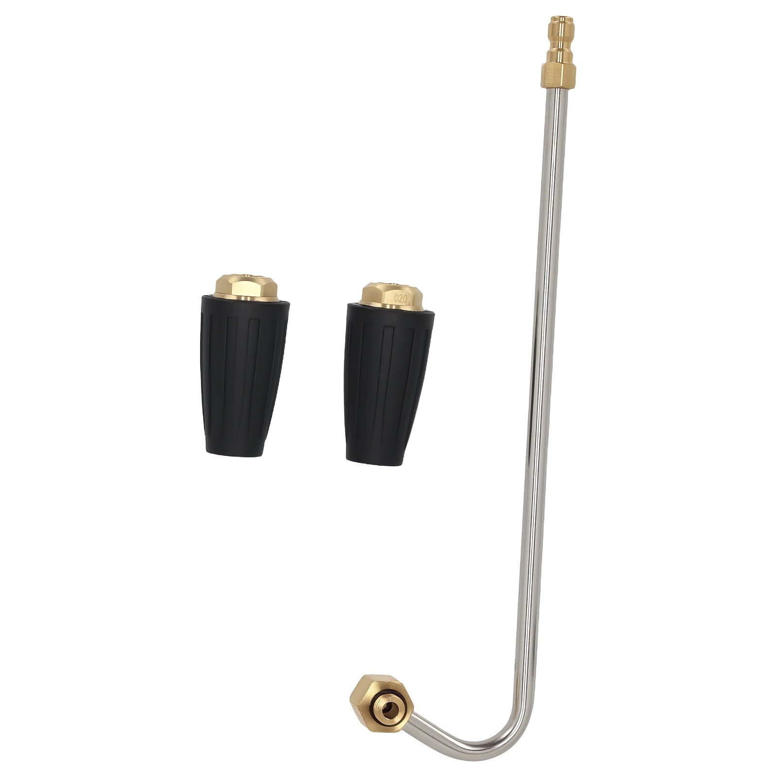 Adjustable Gutter Cleaner Tool for Pressure Washer 4000PSI Brass Construction