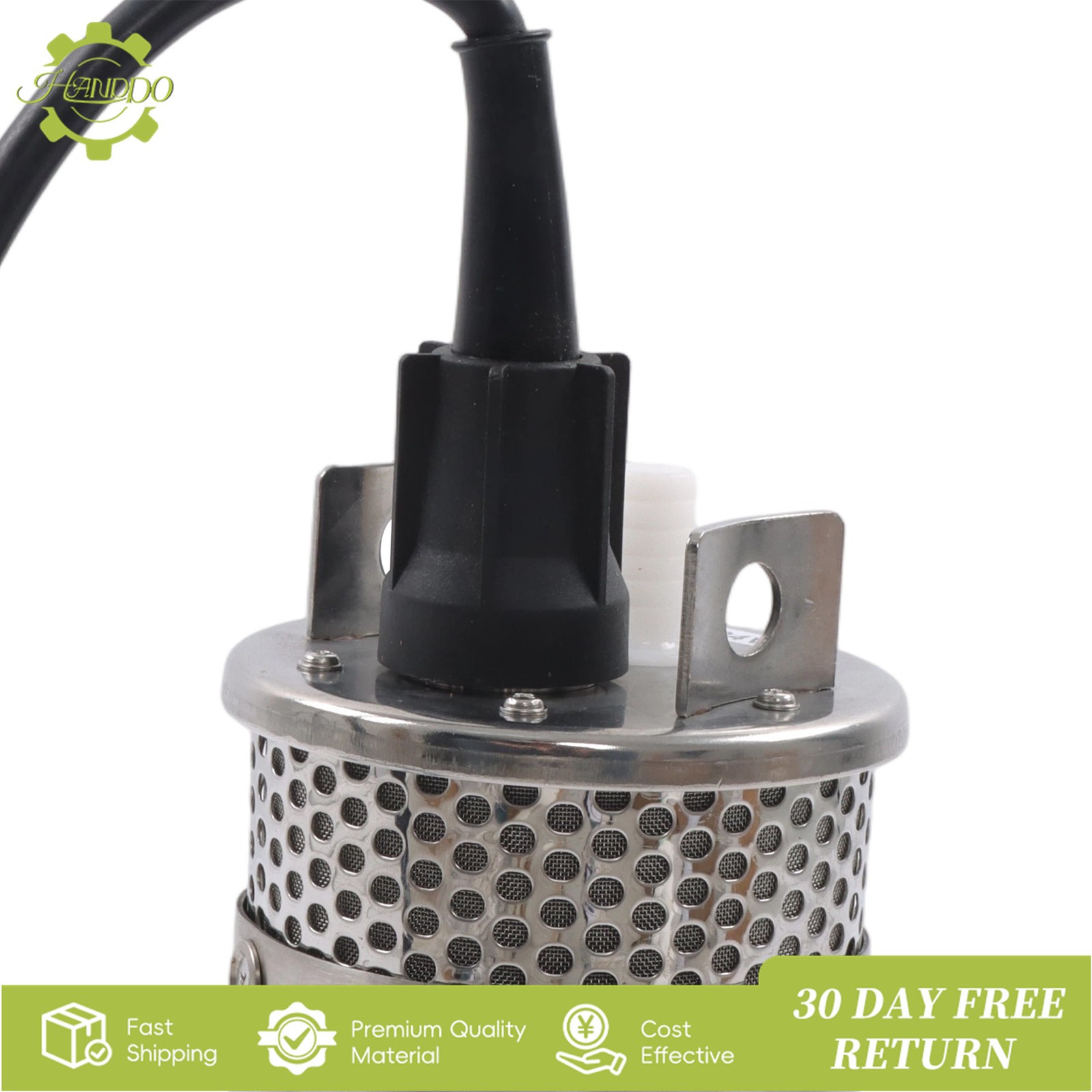 24V Well Pump 3.2GPM 4″ Stainless Steel Max Lift 230FT Deep Solar Well Pump