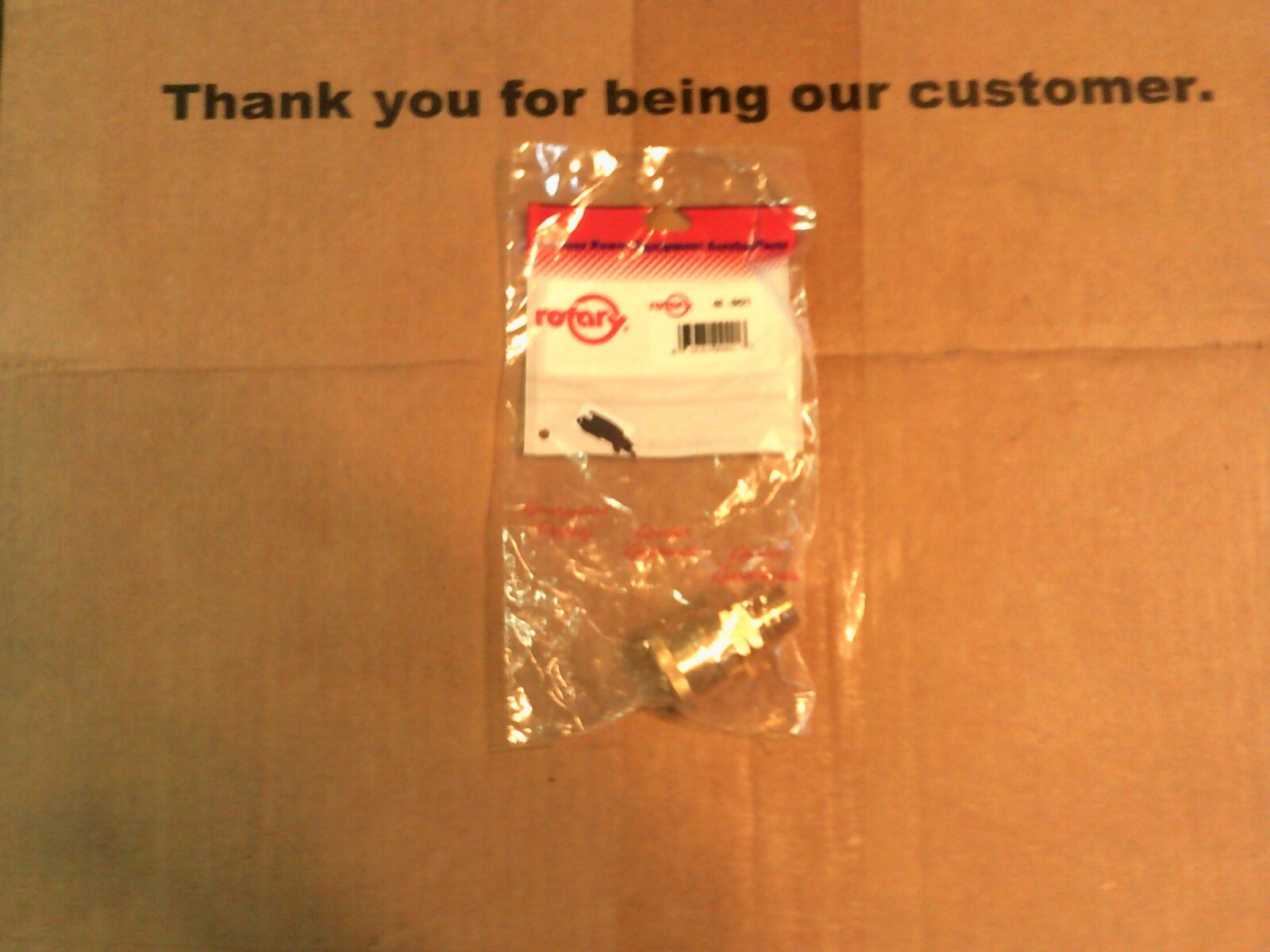 1 of Rotary part # 48-9421 9421 3/8 MPT Brass Socket Replaces Stens 758-591