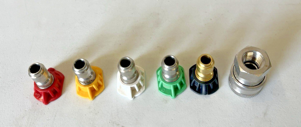 General Pump #6.0 Orifice Nozzles W/ Soap Nozzle & 1/4” Stainless Steel Socket