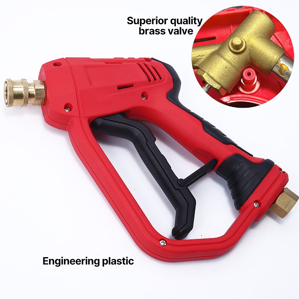 High Pressure 4000PSI Car Power Washer Gun Spray Wand Lance Nozzle and Hose Kit