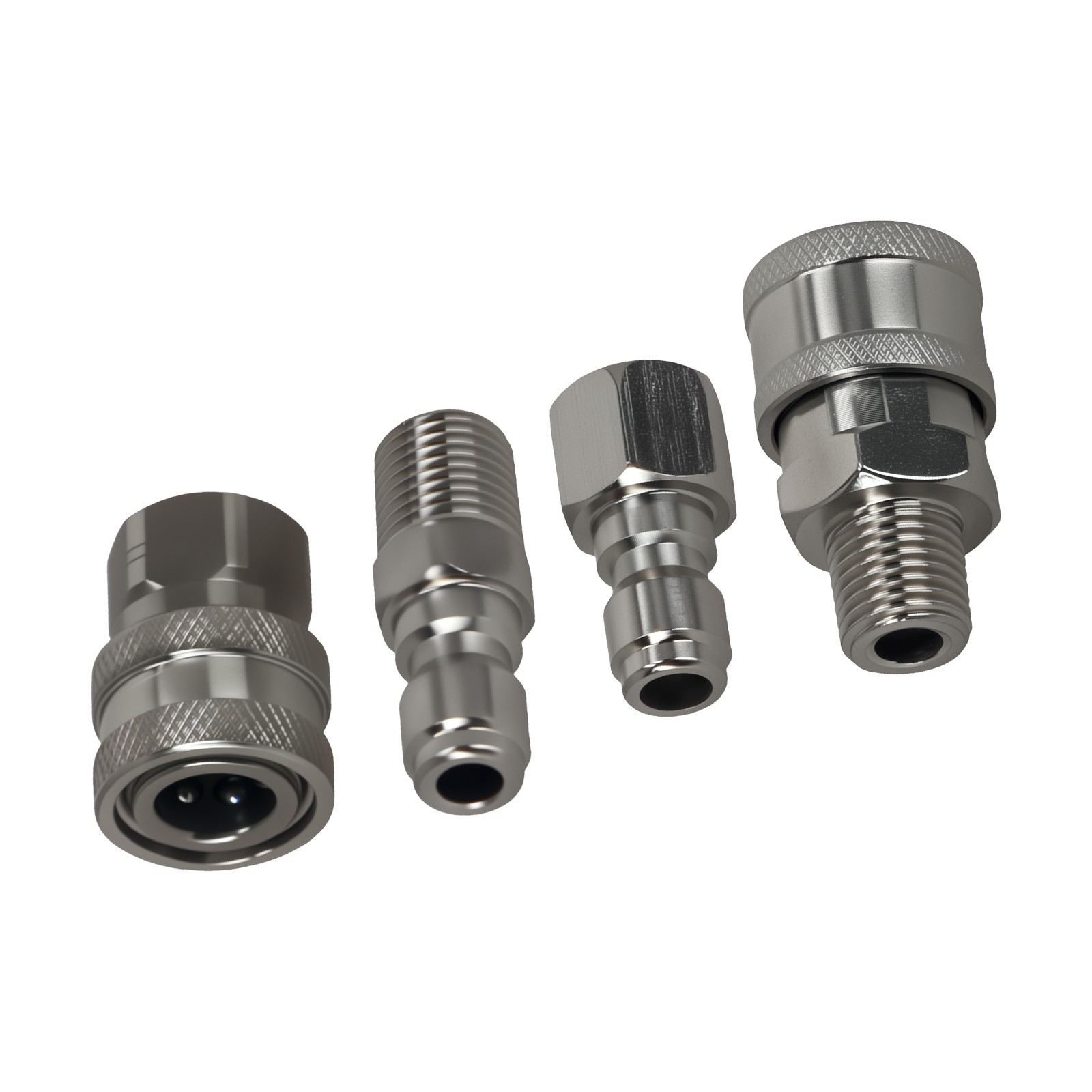 1/4″ Stainless Steel Quick Connect Adapter for Pressure Washer NPT 4pcs