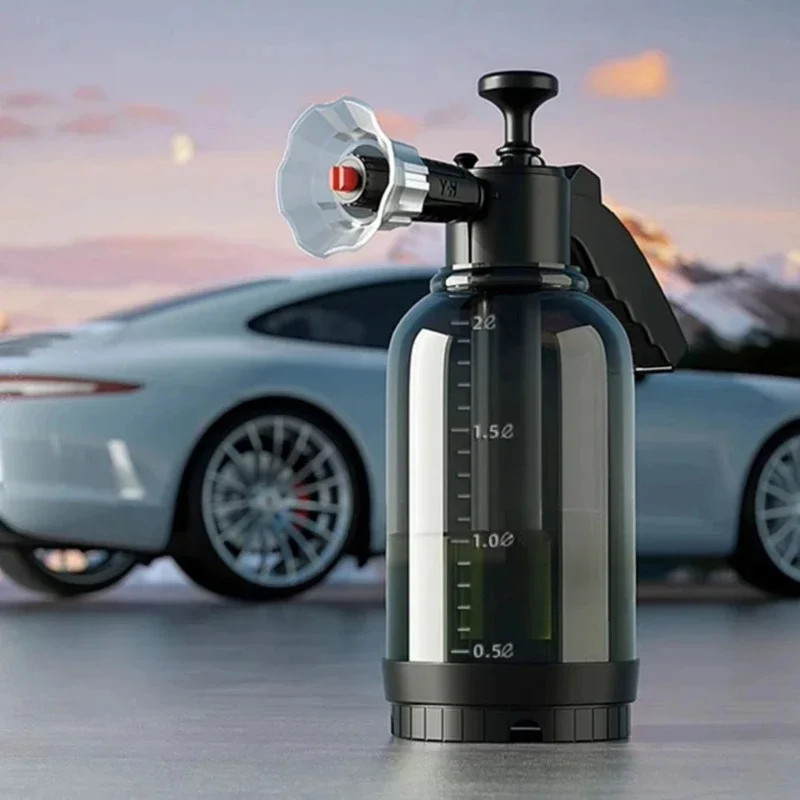 Pneumatic Foam Spray Bottle Handheld Car Wash Foam Sprayer Cleaning Tool 1PC