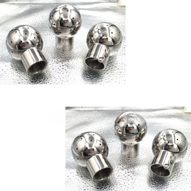1/2″ 3/4″ 1″ BSP Female 304 Stainless Fix Spray Ball Tank Cleaning CIP canister