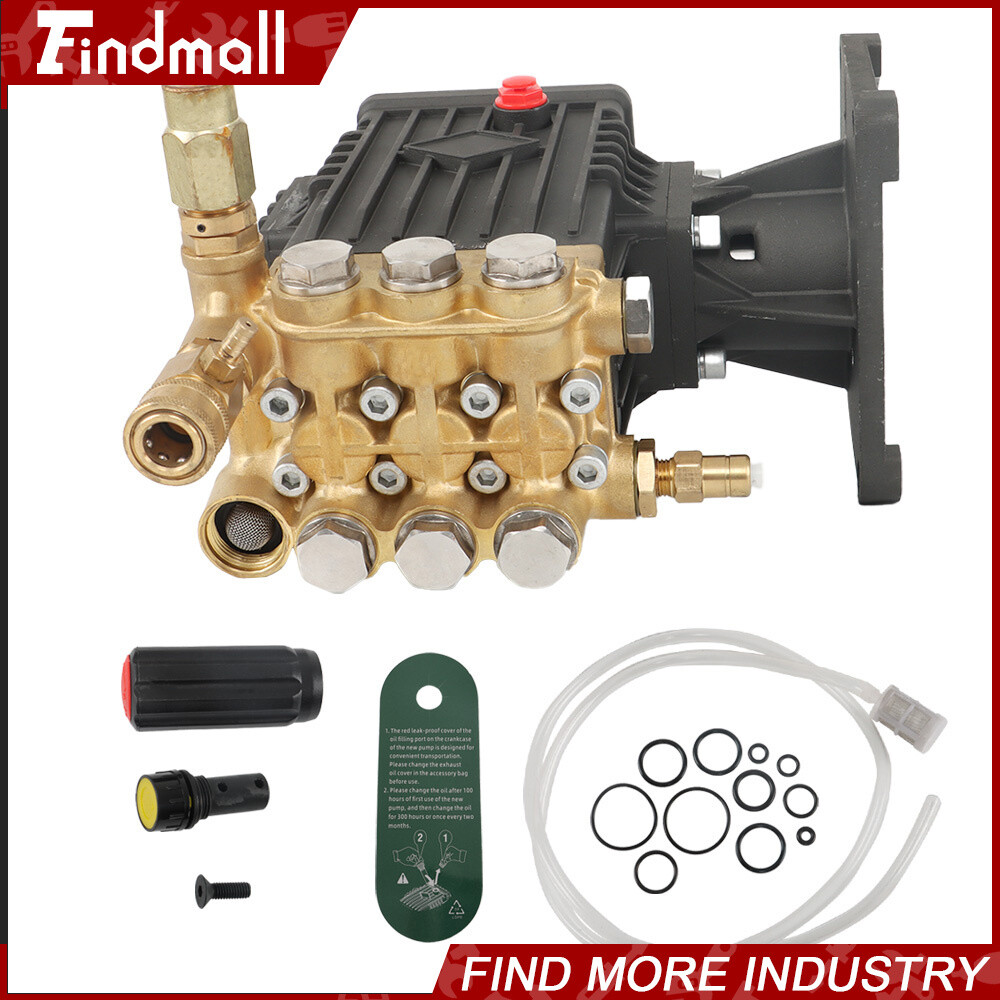 4400 psi 4 GPM Pressure Washer Pump Power Washer Pump 1″ Shaft Horizontal New