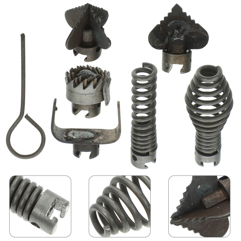 1 Set Drain Cleaning Tool Combination Cutter Head Cutter Head for Dredging