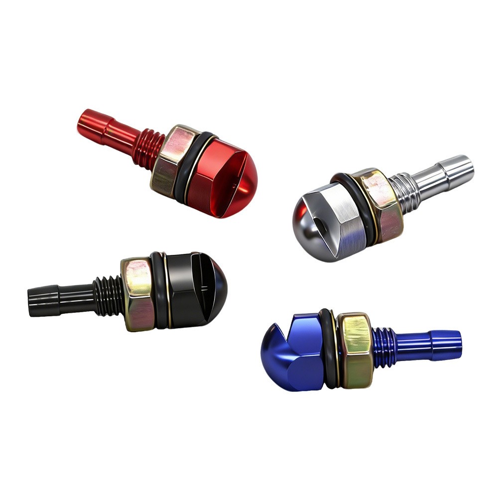 2X Universal Aluminum Windshield Wiper Water Jet Spray Washer Nozzle For Vehicle