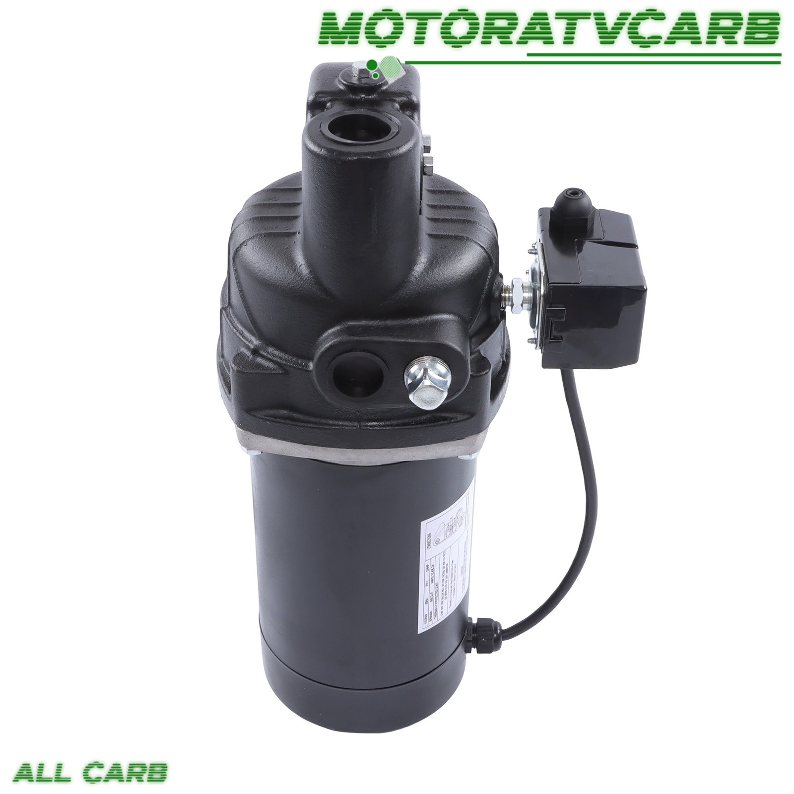 ALL-CARB Heavy Duty Cast Iron SWS75-3/4 HP Shallow Jet Well Pump 510GPH 115/230V