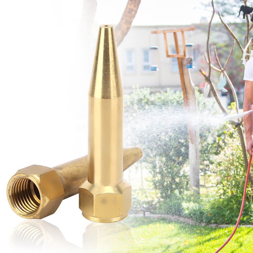 2PCS Garden Irrigation Long Distance Sprayer Head Atomizing Sprinkler G3/8