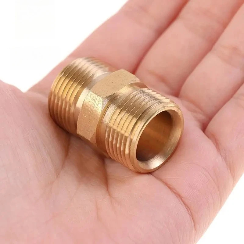 High Pressure Washer Hose Extension Connector Adapter, M22 14Mm & 15Mm Male Thre