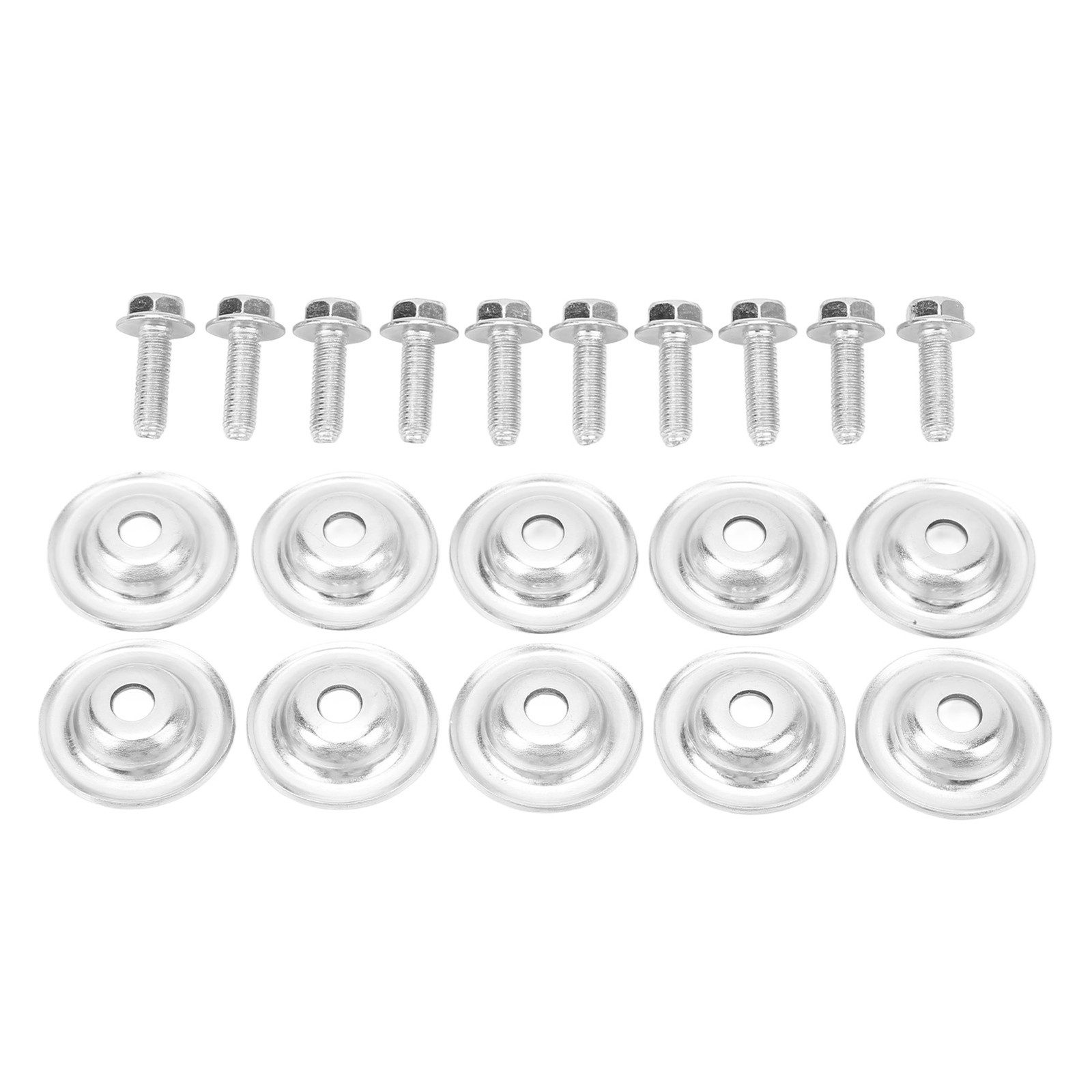 20pcs Rugged Metal UTV Skid Plate Washer Bolt Set For RZR 570 800 SEPD
