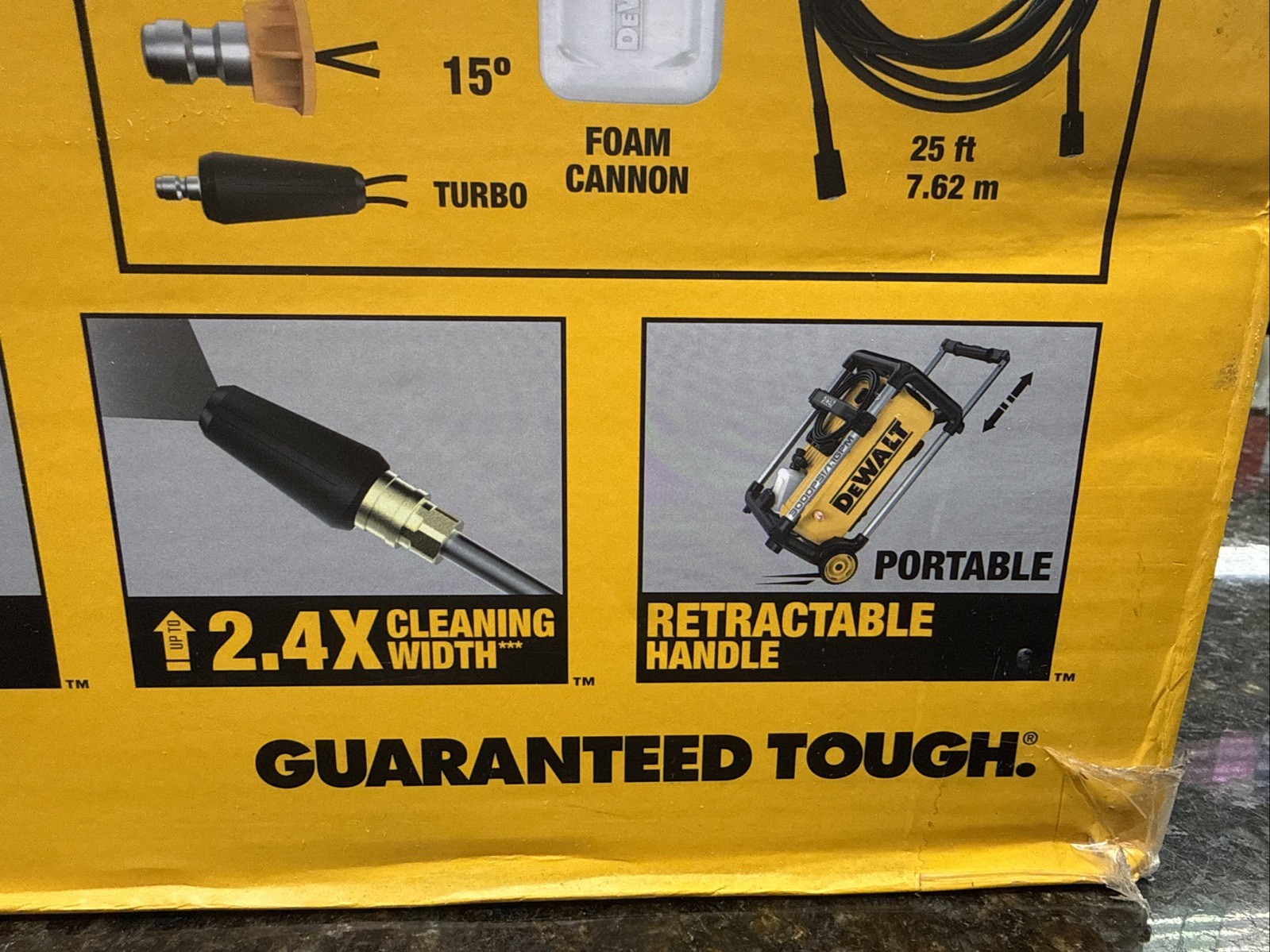 NEW Dewalt DWPW3000 3000 PSI Cold Water Electric Pressure Washer