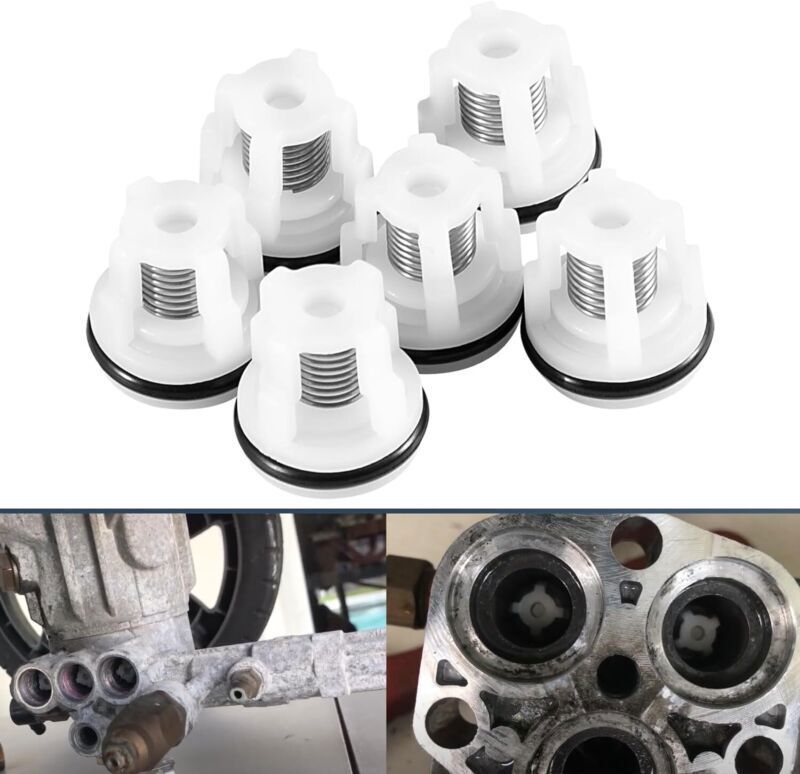 6 Pack Check Valve Kit/ AR2233 Replacement Pressure Washer Pumps Valve Kit