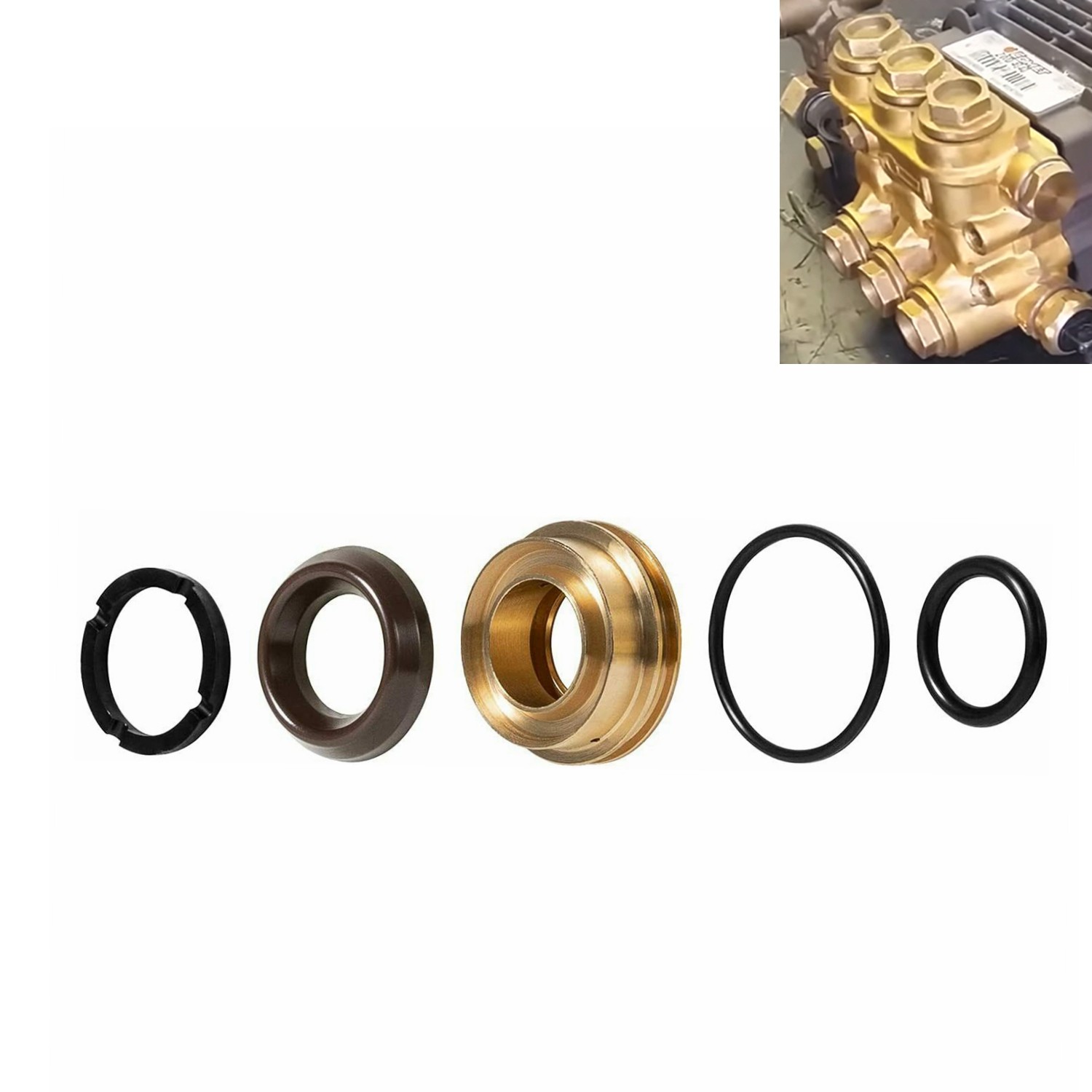 Inter pump K96 Packing KIT Seal For GP K96 KIT96 15mm TT Series 51 Pumps
