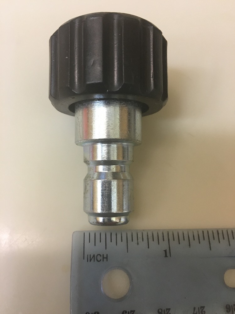 MTM Hydro 3/8″ Quick-Connect Plug With M22/14mm Standard Size Twist Connect