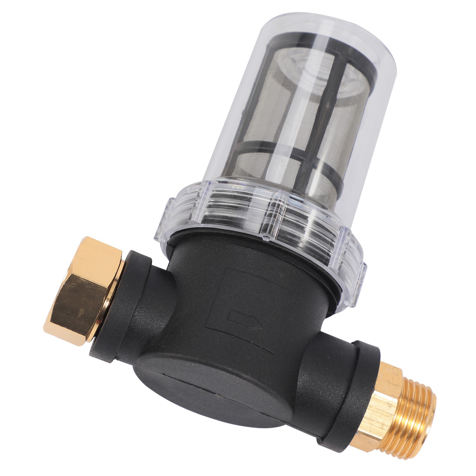 1x Garden Hose Inlet Filter Inline Water Pressure Washer Sediment Washing Set