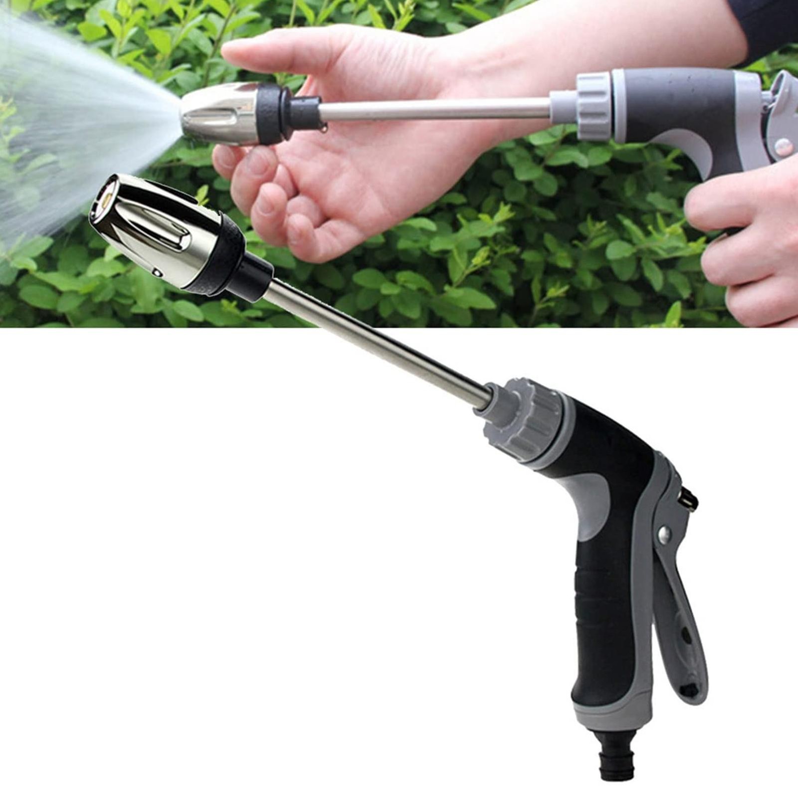 Pressure Washer 360 Degree Rotating Watering Nozzle Sprayer 3 Modes