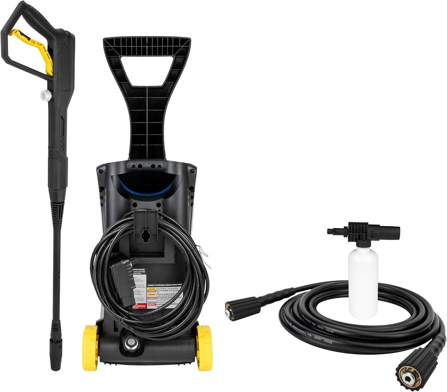 Soap Bottle Goodyear 2000 PSI 1.6 GPM Electric Pressure Washer