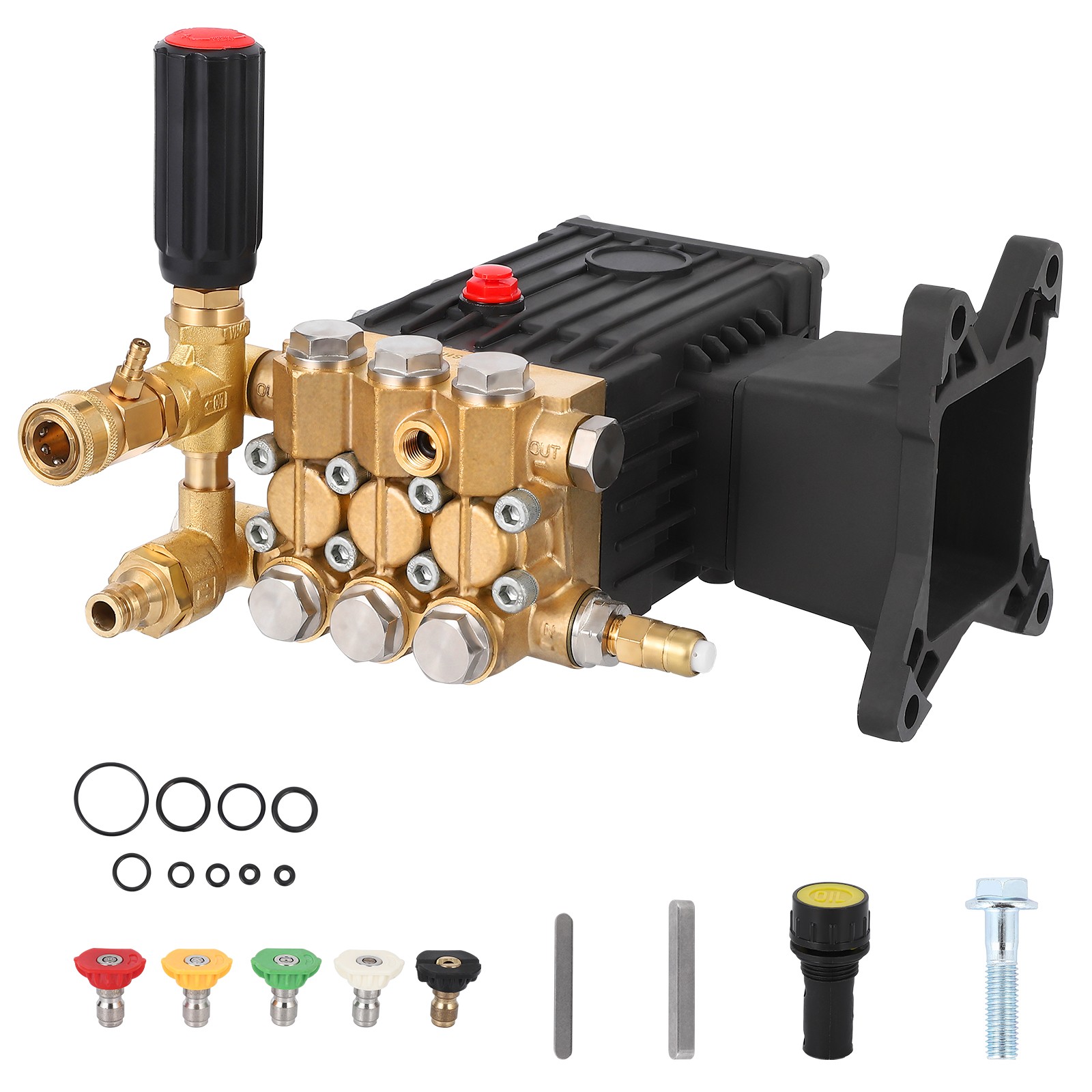High Pressure Washer Pump Power Washer Pump 4000 PSI Multipurpose Cleaning Tool