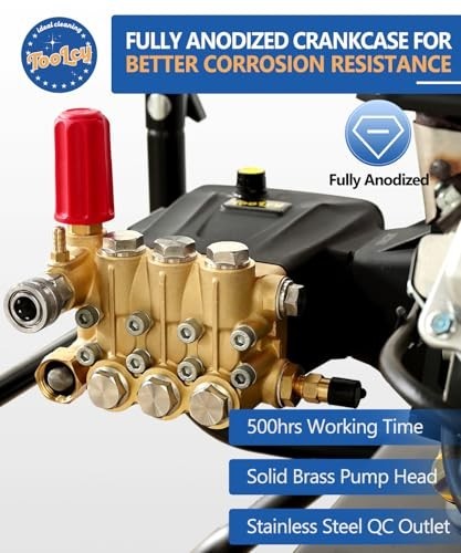 Pressure Washer Pump 4200 PSI 4.2 GPM Triplex Replacement for Gas Washer