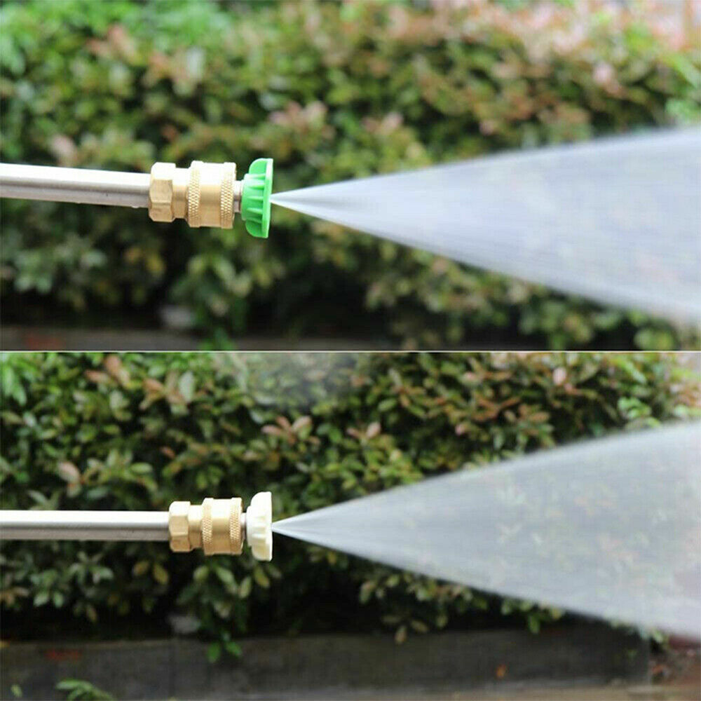 3000PSI High Pressure Washer Gun Foam Water Spray Power Wand Nozzle For Car Yard