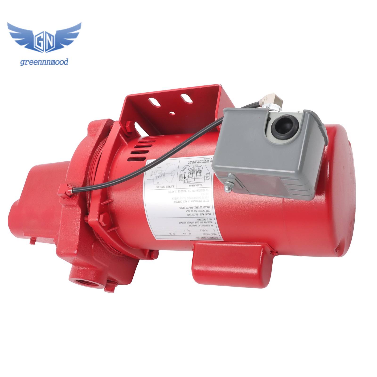 Premium Cast Iron RJS-75-PREM 3/4 HP 16 GPM Shallow Well Jet Pump 115/230 Volt