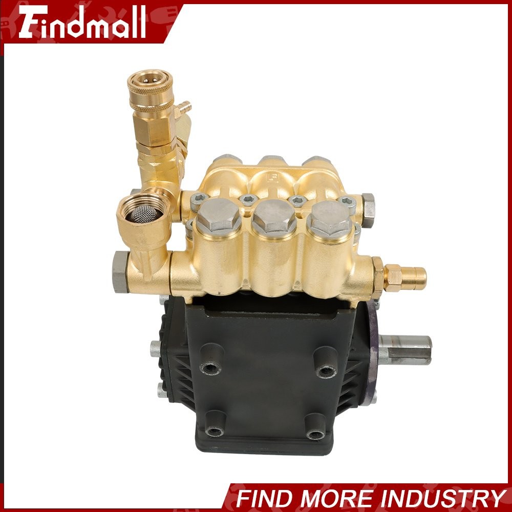 findmall 4.9GPM Pressure Power Washer Pump 24mm Solid Shaft Belt Drive 3600 PSI