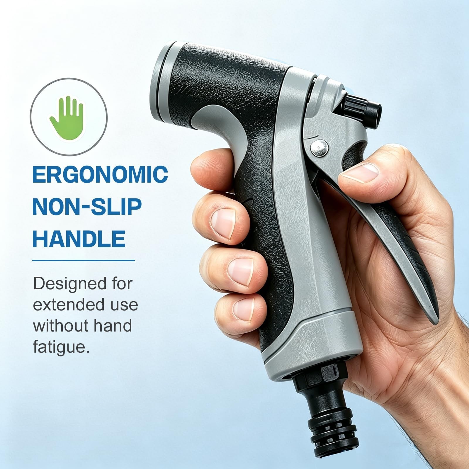 High Pressure Water Jet Nozzle for Pressure Washer, 360° Rotating Head, 3 Modes