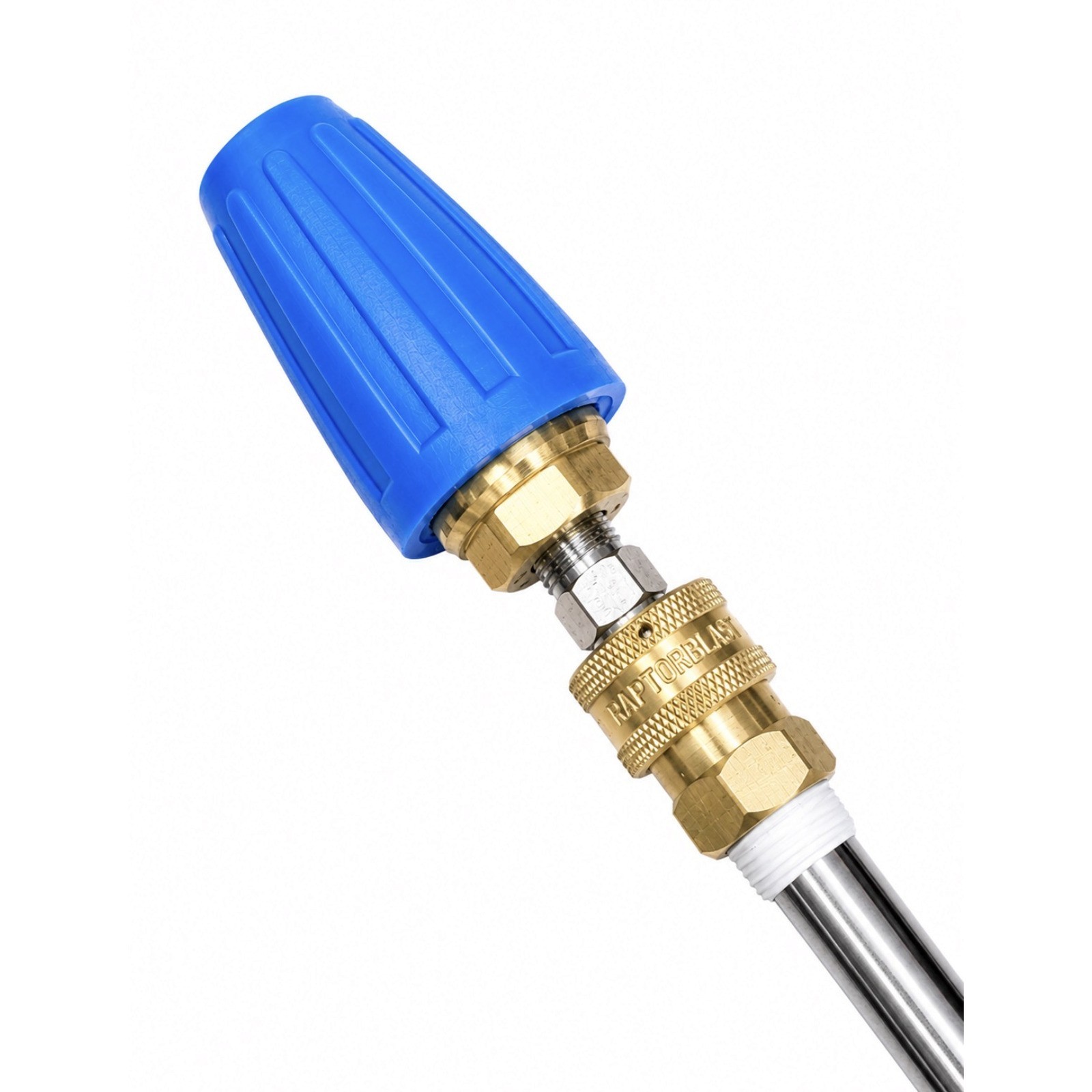 Raptor Blast Rotating Turbo Nozzle 4000 PSI Pressure Washer 1/4 QC 3.0-8.0