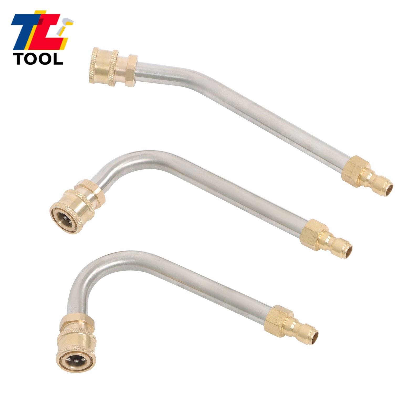 9 Pack 1/4″ Connect Pressure Washer Extension Wand Upgrade Power Washer Lance
