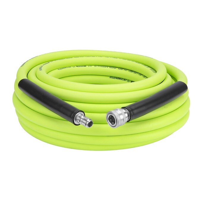 Flexzilla Pressure Washer Hose 3/8 in x 50 ft 4200 PSI Cold Water No Kinking!