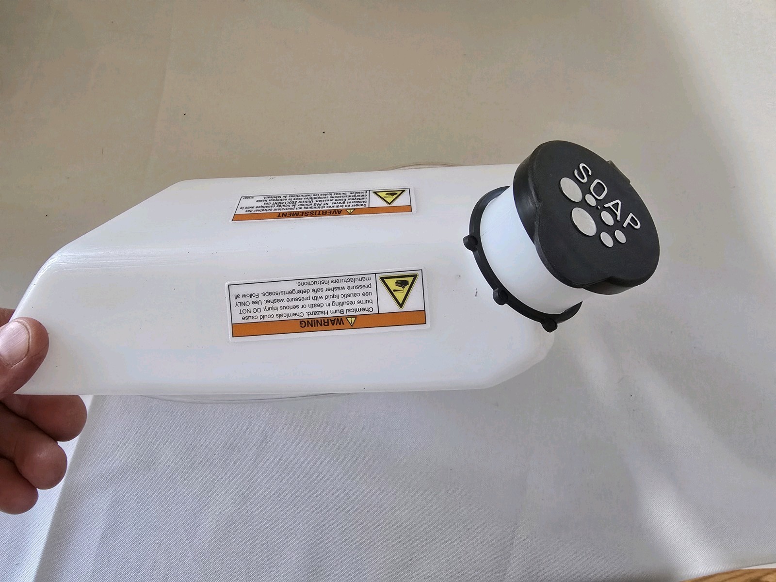 Husqvarna PW2300 PW2000 Soap Dispenser Bottle unused
