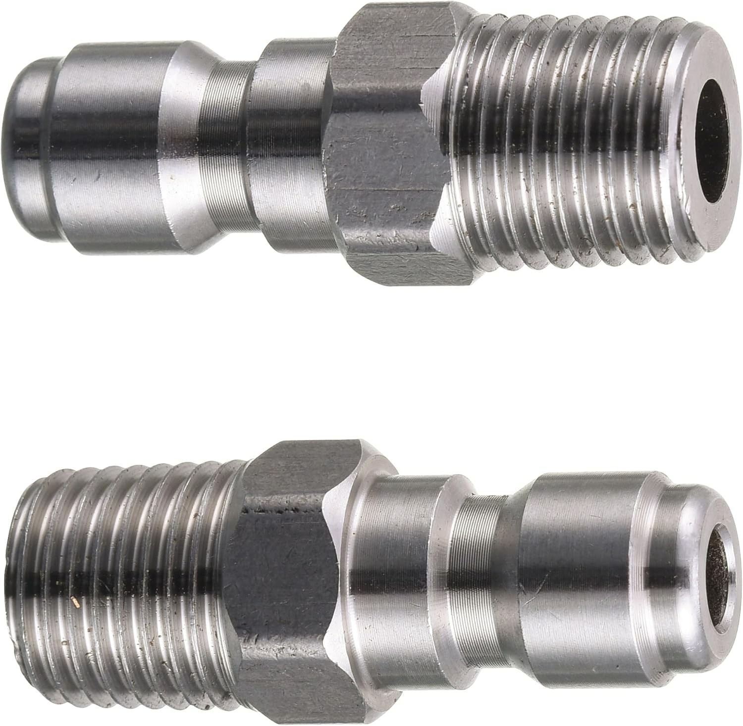 Heavy-Duty 5000 PSI Pressure Washer Coupler Set – 1/4″ Male NPT Fitting, 2 Count