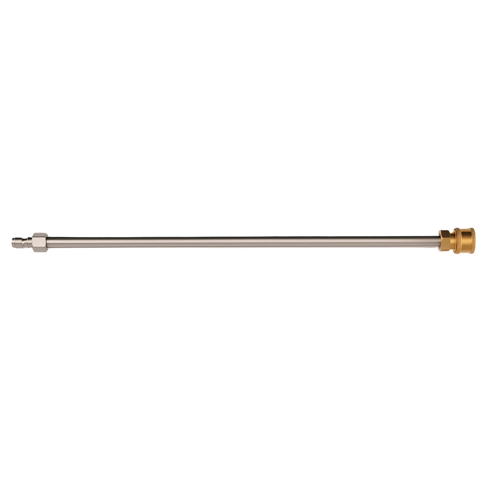 16 Inch Pressure Washer Extension Rod for Cleaning Gun 4000PSI Steel Kit 2PCS