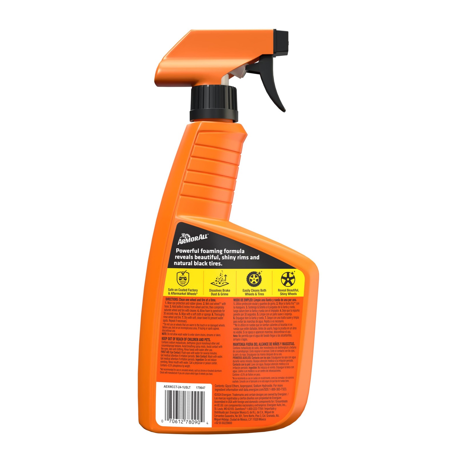 Armor All Extreme Wheel And Tire Car Wheel Spray 24 Fl Oz 78090
