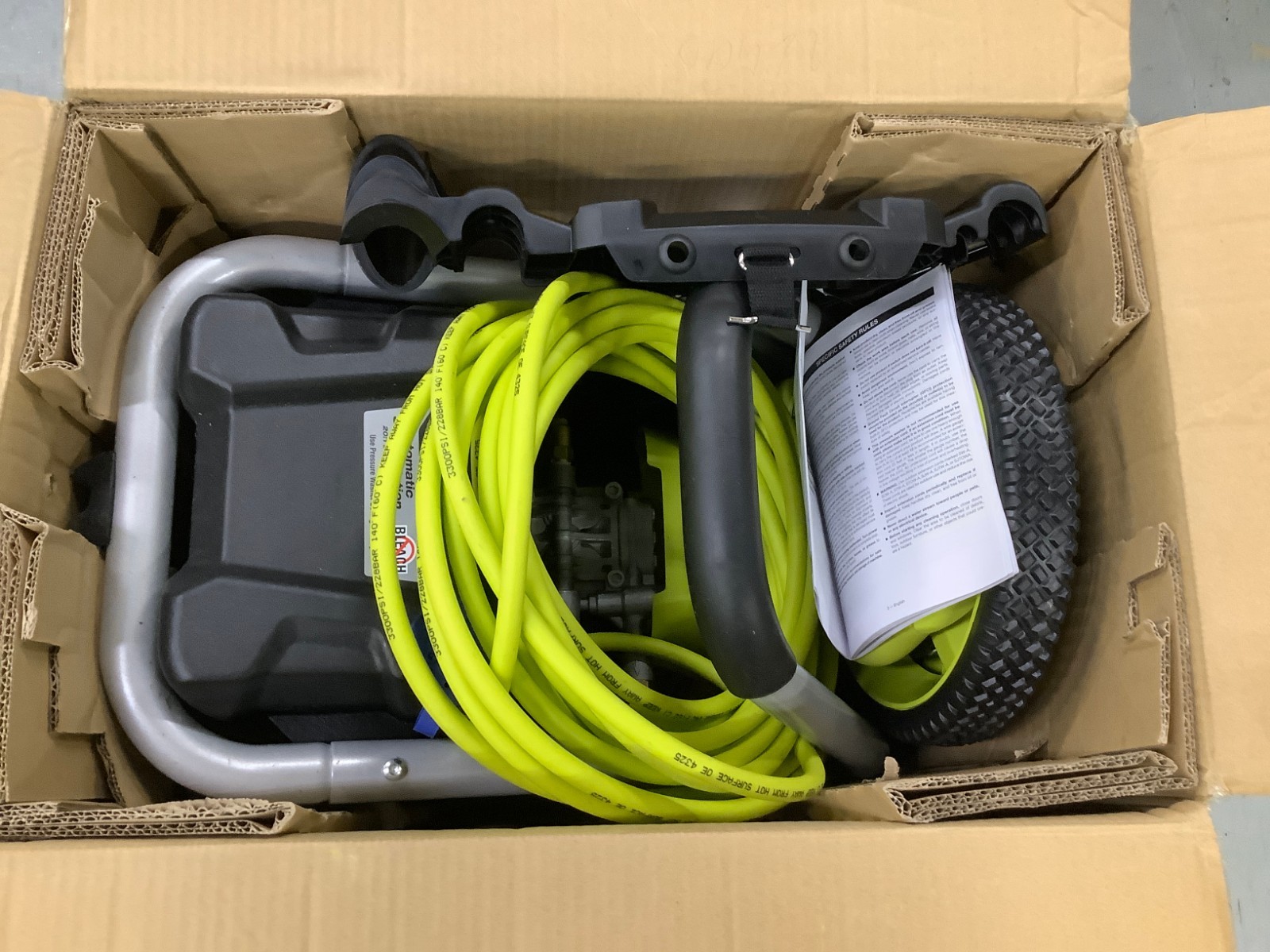 RYOBI 3000 PSI 1.1 GPM Cold Water Electric Pressure Washer RY143011