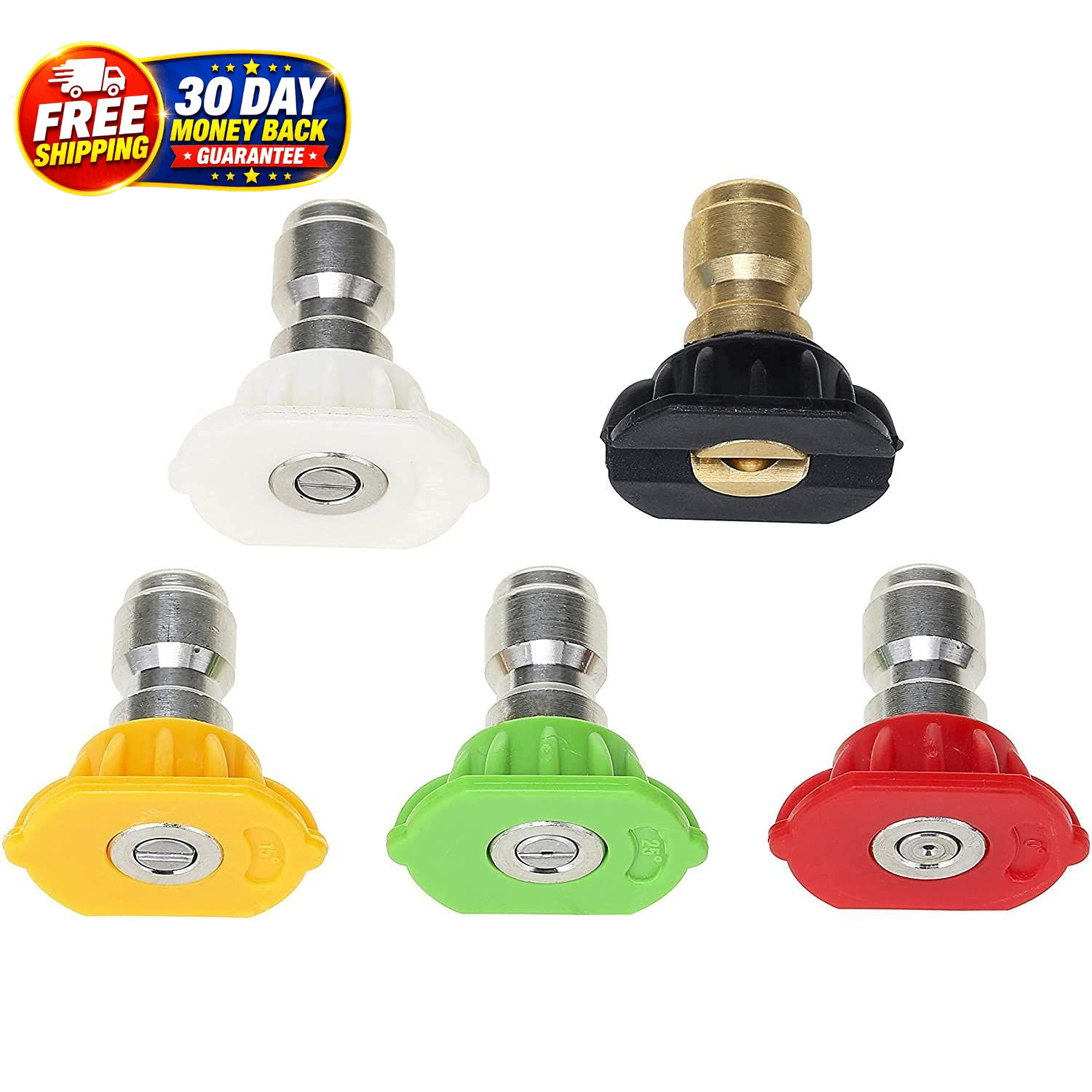 Foam Cannon with 1/4 Inch Quick 1/4” Connect, White