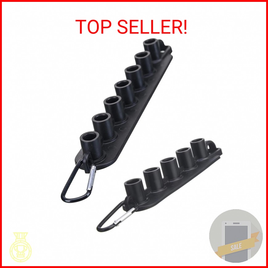 RecDec 2 Pack Pressure Washer Nozzle Holder Holds 5/7 Spray Tips Storage Organiz